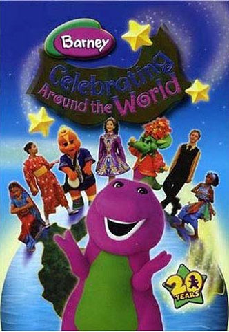 Barney - Celebrating Around the World DVD Movie 