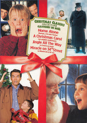Christmas Classics 4-Movie Collection (Home Alone .... Miracle on 34th Street) (Bilingual) (Boxset)