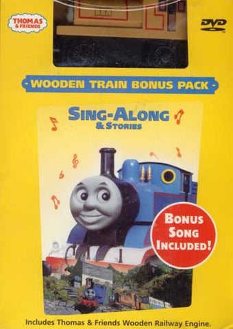 Thomas and Friends - Sing-Along and Stories (With Wooden Train toy) (Boxset) DVD Movie 