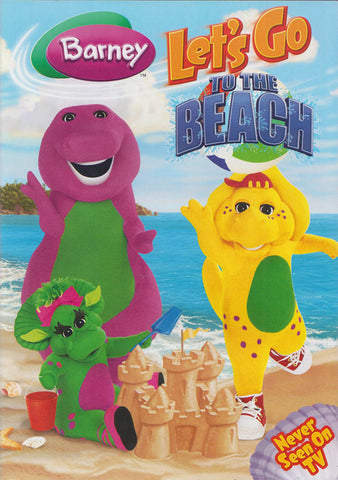 Barney - Let's Go to the Beach DVD Movie 