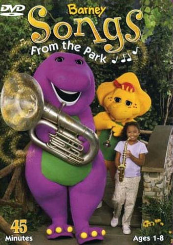 Barney - Songs From The Park DVD Movie 