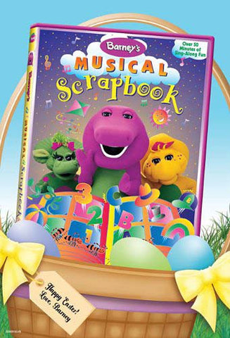 Barney's Musical Scrapbook DVD Movie 