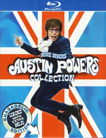 Austin Powers Collection - Shagadelic Edition Loaded With Extra Mojo (Blu-ray) (Boxset) BLU-RAY Movie 