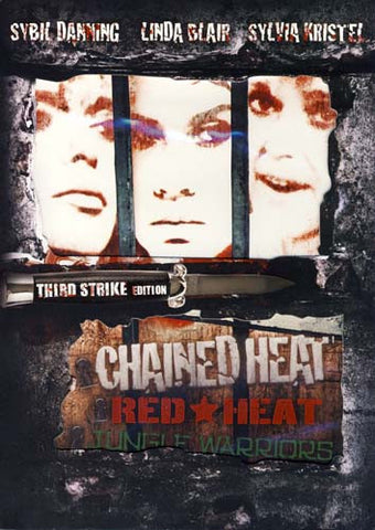 Chained Heat/Red Heat/Jungle Warriors (Third Strike Edition) DVD Movie 