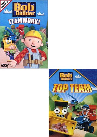 Bob The Builder - Teamwork / Top Team (Boxset) (2-pack) DVD Movie 