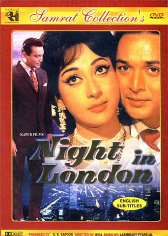 Night In London (Original Hindi Songs with English Subtitles) DVD Movie 