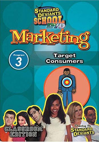Standard Deviants School - Marketing, Program 3 - Target Consumers (Classroom Edition) DVD Movie 
