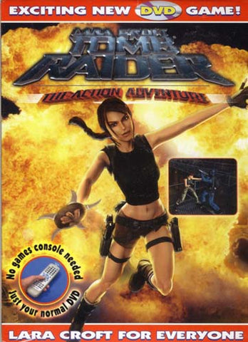 Lara Croft Tomb Raider - Action Adventure Interactive Game DVD Movie 