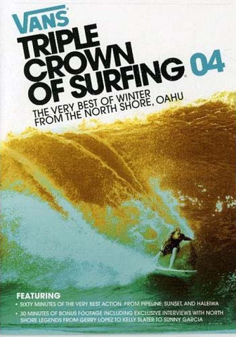 Vans Triple Crown of Surfing 04'- Very Best of Winter From The North Shore, Oahu DVD Movie 