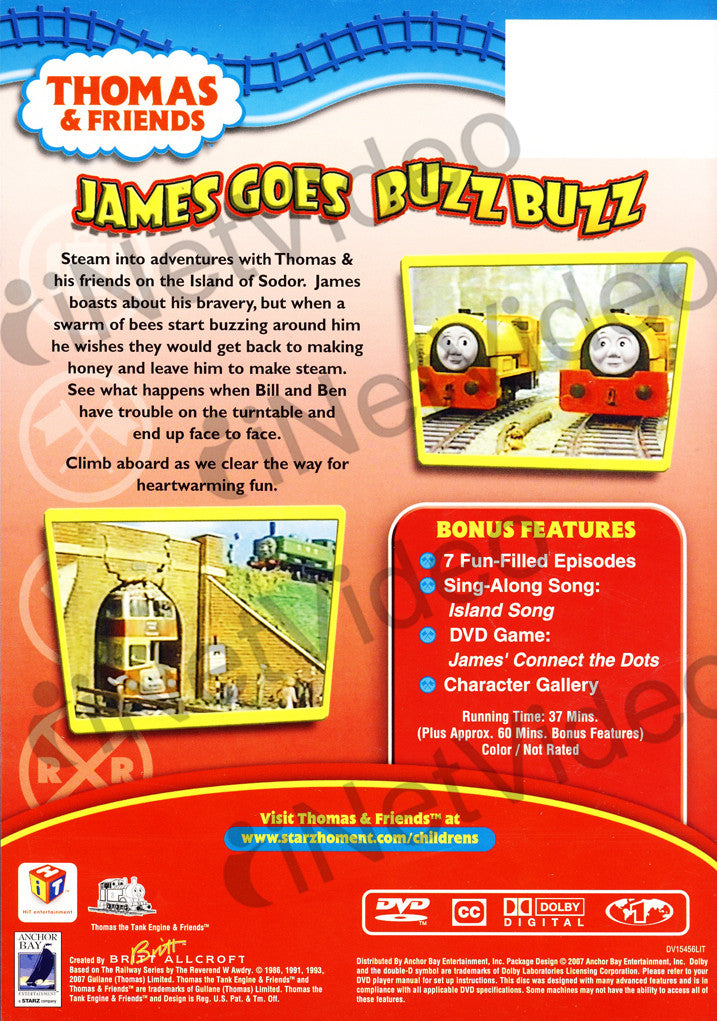 Thomas And Friends James Goes Buzz Buzz