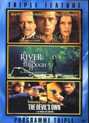 Legends of the Fall / A River Runs Through It / The Devil s Own (Triple Feature) (Boxset) DVD Movie 