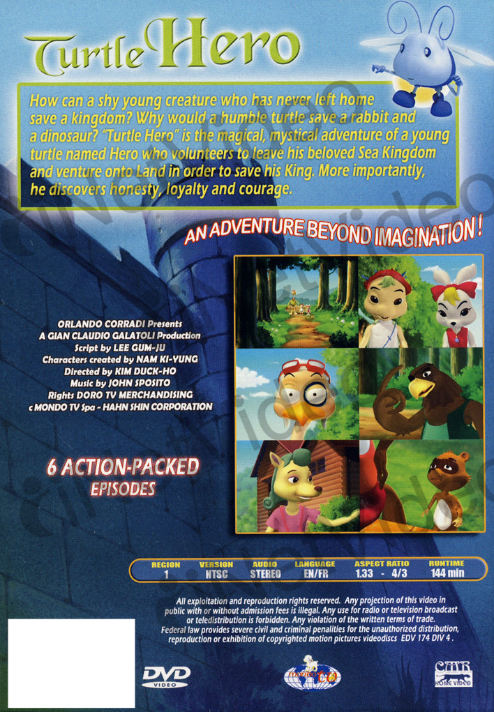 Turtle Powerdvd Admission Dvd Cover