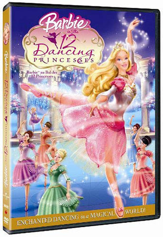 Barbie in the 12 Dancing Princesses DVD Movie 