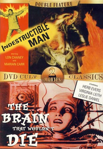 Indestructible Man/The Brain That Wouldn't Die DVD Movie 
