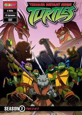 Teenage Mutant Ninja Turtles - Season 2, Part 2 Of 2 DVD Movie 
