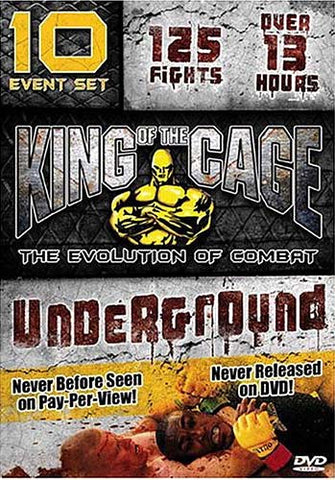 King of the Cage: Underground (Boxset) DVD Movie 