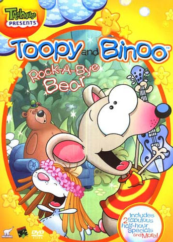Toopy and Binoo -Rock-A-Bye Bear DVD Movie 