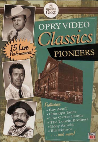 Opry Video Classics - Pioneers DVD Movie 