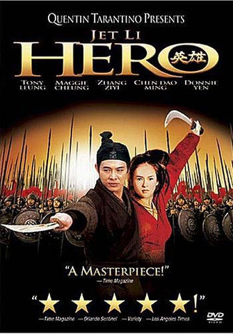 Hero (Jet Li) DVD Movie 