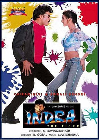Indra: The Tiger (Original Hindi Movie) DVD Movie 