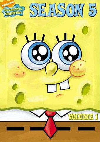 Spongebob Squarepants Season 5 Volume 1 DVD Movie 