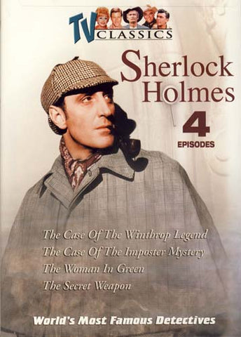 Sherlock Holmes - TV Classics - 4 Episodes DVD Movie 