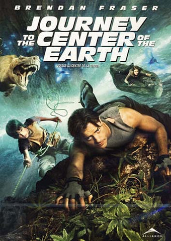 Journey to the Center of the Earth (Brendan Fraser) (Bilingual) DVD Movie 