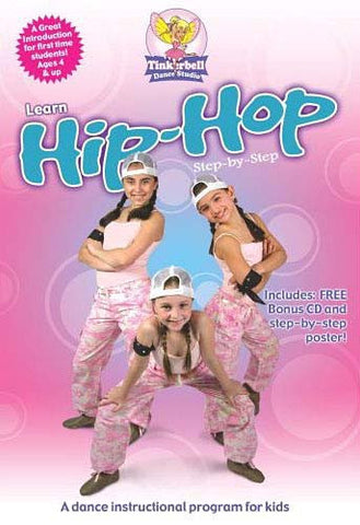 Tinkerbell's Learn Hip-Hop Step by Step DVD Movie 