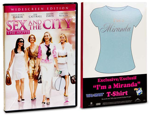 Sex And The City -The Movie - (Includes T-Shirt I m a Miranda) (Boxset) DVD Movie 