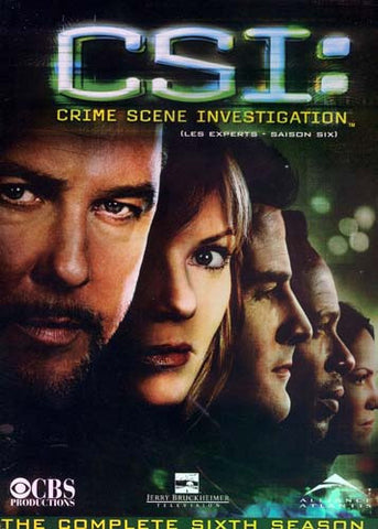 CSI : Crime Scene Investigation - The Complete Sixth Season (Boxset) (Bilingual) DVD Movie 