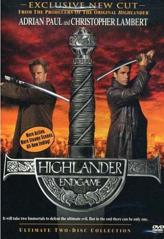 Highlander - Endgame (Two Disc Ultimate edition) DVD Movie 