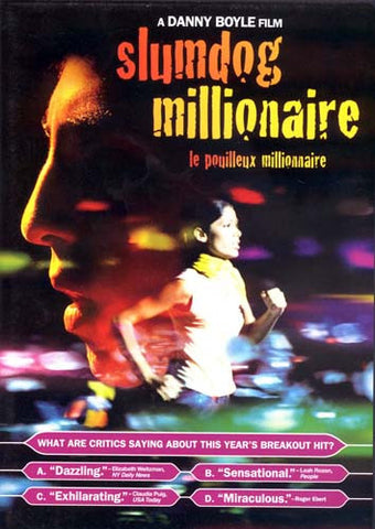Slumdog Millionaire DVD Movie 
