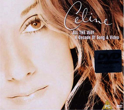 Celine Dion - All the Way... A Decade of Song & Video DVD Movie 