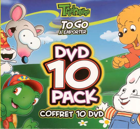 Treehouse - To Go - DVD 10 Pack On 5 Double-Sided Discs (Boxset) DVD Movie 
