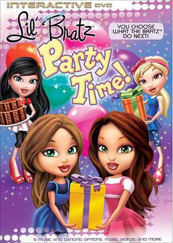 LilBratz Party Time (MAPLE) DVD Movie 