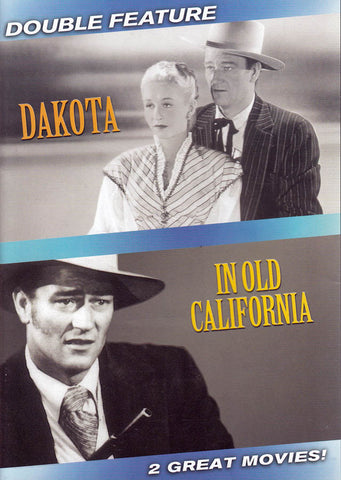 Dakota / In Old California (Double Feature) DVD Movie 