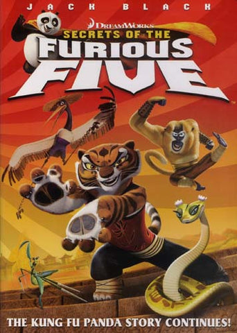 Secrets Of The Furious Five DVD Movie 