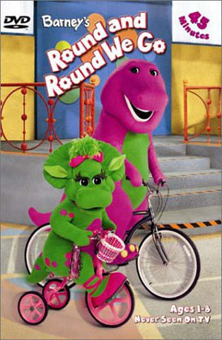 Barney - Round and Round We Go DVD Movie 