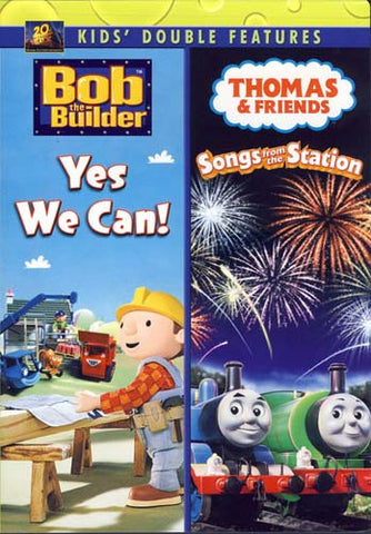 Bob The Builder - Yes We Can / Thomas & Friends Songs from the Station (Kids Double Play) DVD Movie 