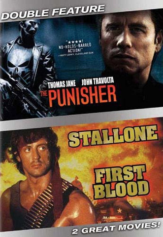 The Punisher / First Blood (Double Feature) (LG) DVD Movie 