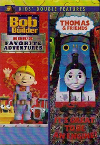 Bob's Favorite Adventures/Thomas And Friends - It's Great To Be An Engine DVD Movie 