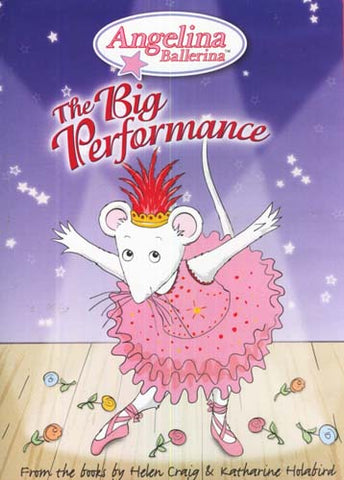 Angelina Ballerina - The Big Performance DVD Movie 