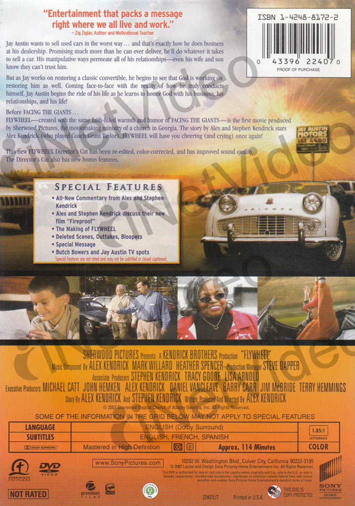 Flywheel (Director's Cut) on DVD Movie
