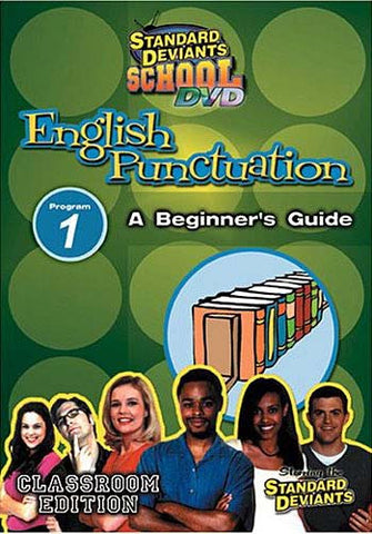 Standard Deviants School - English Punctuation, Program 1 - A Beginner's Guide (Classroom Edition) DVD Movie 