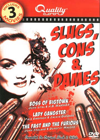 Slugs, Cons and Dames DVD Movie 