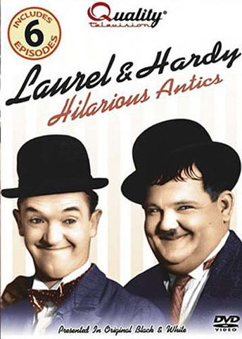 Laurel And Hardy - Hilarious Antics DVD Movie 
