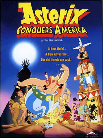 Asterix Conquers America / Asterix et les indiens (Bilingual) DVD Movie 
