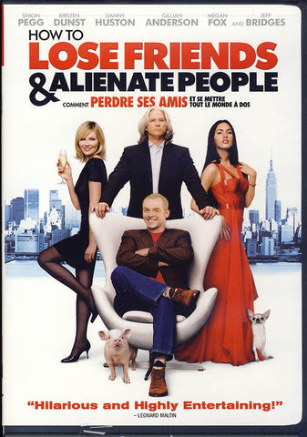 How To Lose Friends And Alienate People (MGM) (Bilingual) DVD Movie 