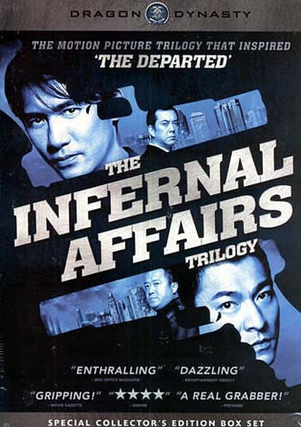 The Infernal Affairs Trilogy (Infernal Affairs 1,2&3) (Special Collector's Edition) (Boxset) DVD Movie 