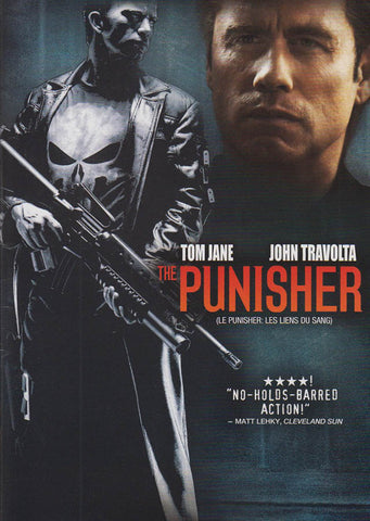 The Punisher John Travolta Tom Jane Movie DVD